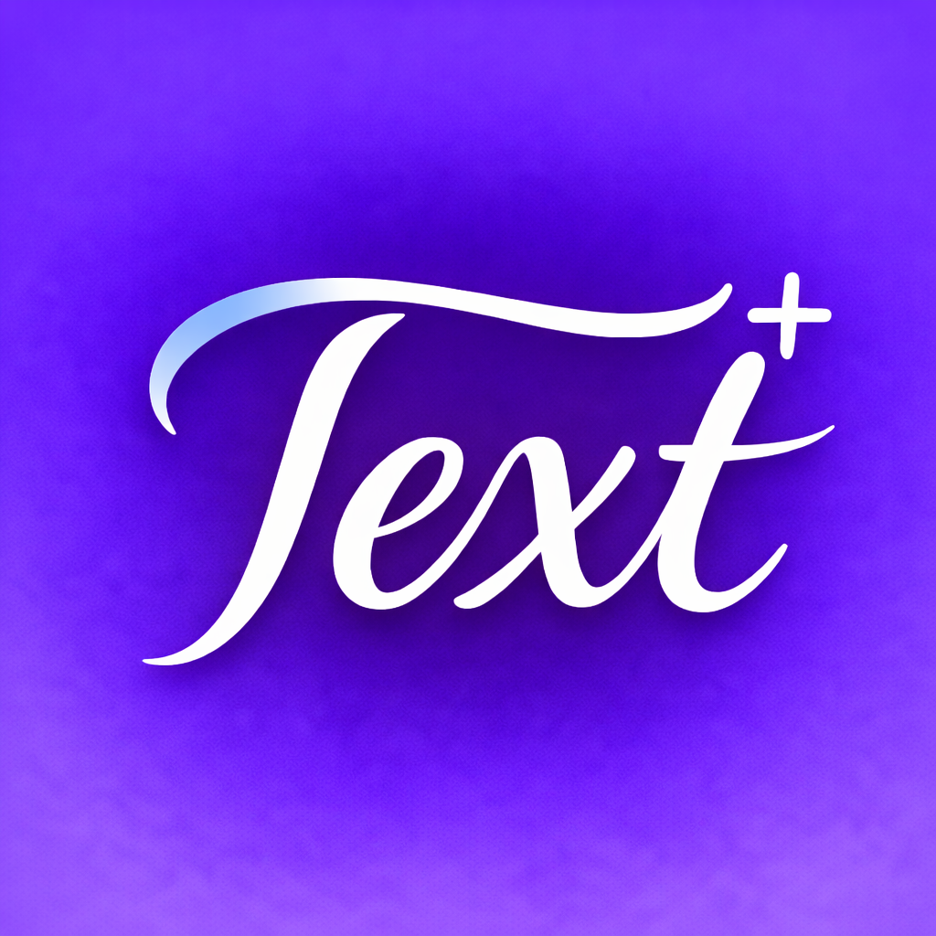 Text+ icon